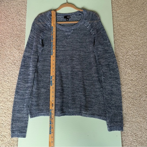 a.n.a Blue V-Neck long sleeve Sweater Lightweight Knit summer sweater size XL - Picture 3 of 9